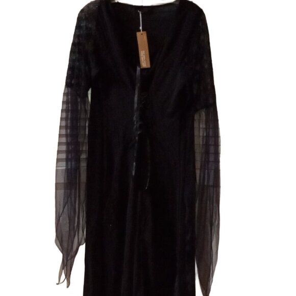 NWT BloomChic Black Boho Dress Size 14-16 - Picture 1 of 5